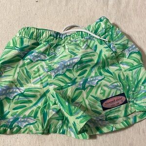 Vineyard Vines Green toddler swim Shorts